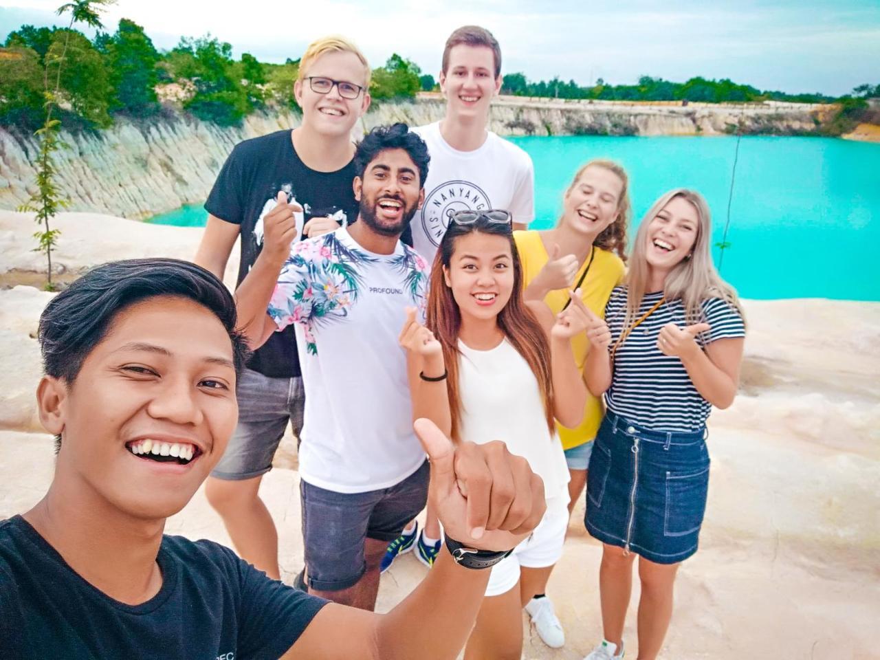 Beanbag Bintan Backpacker Hostel Kangkakawal ภายนอก รูปภาพ